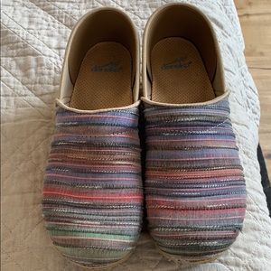 Dansko Multicolor Vegan Clogs